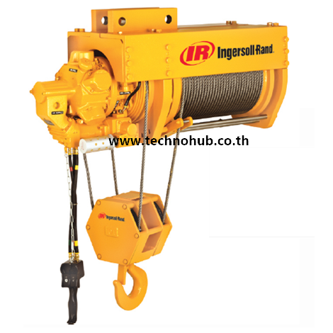 Wire rope air hoist