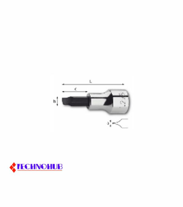 SOCKETS FOR SLOTTED SCREWS 231 1-2N